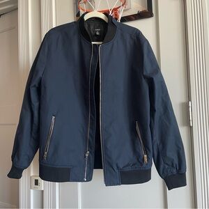 Alfani Men's Navy Bomber Jacket